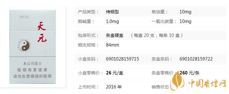 泰山天元多少錢一盒價格？泰山天元白盒價格及參數(shù)2020