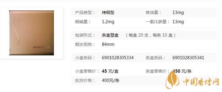 蘇煙軟金砂xs多少錢一包價(jià)格？蘇煙軟金砂XS價(jià)格及參數(shù)一覽