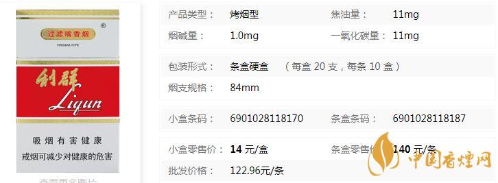 利群新版小包價(jià)格多少錢(qián) 利群新版價(jià)格表查詢一覽