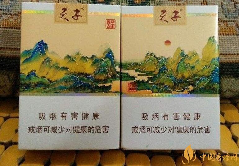 中高端天子香煙價格表，皇室御用香煙包裝